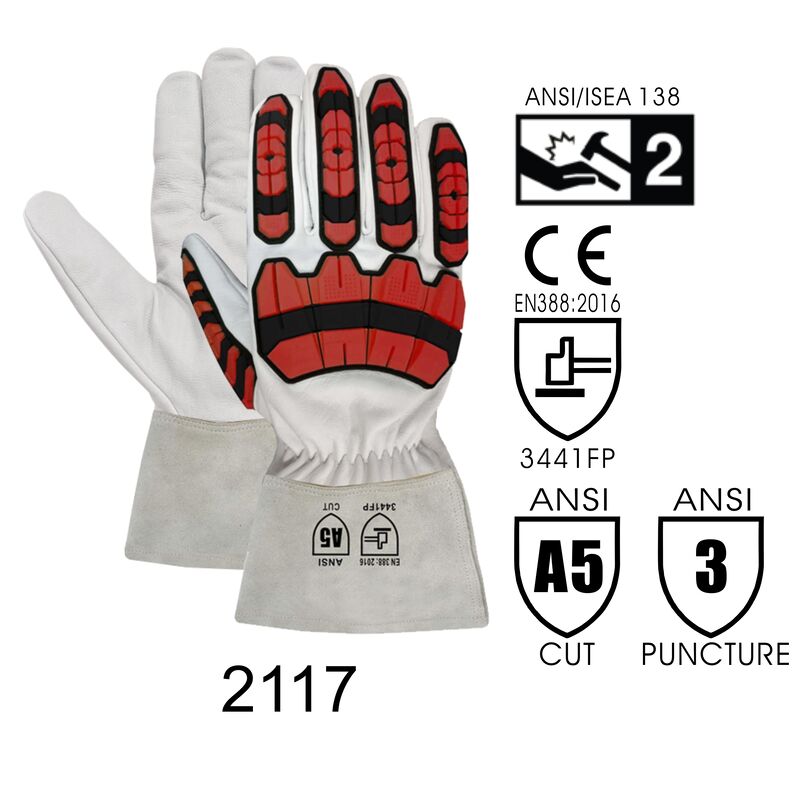 360 Degree Anti Cut EN388 2016 Impact Protection Gloves